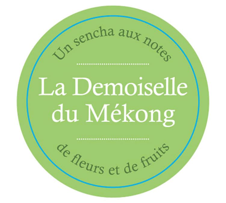 Thé vert La Demoiselle du Mékong - Vrac 100g - COMPTOIR FRANÇAIS DU THÉ