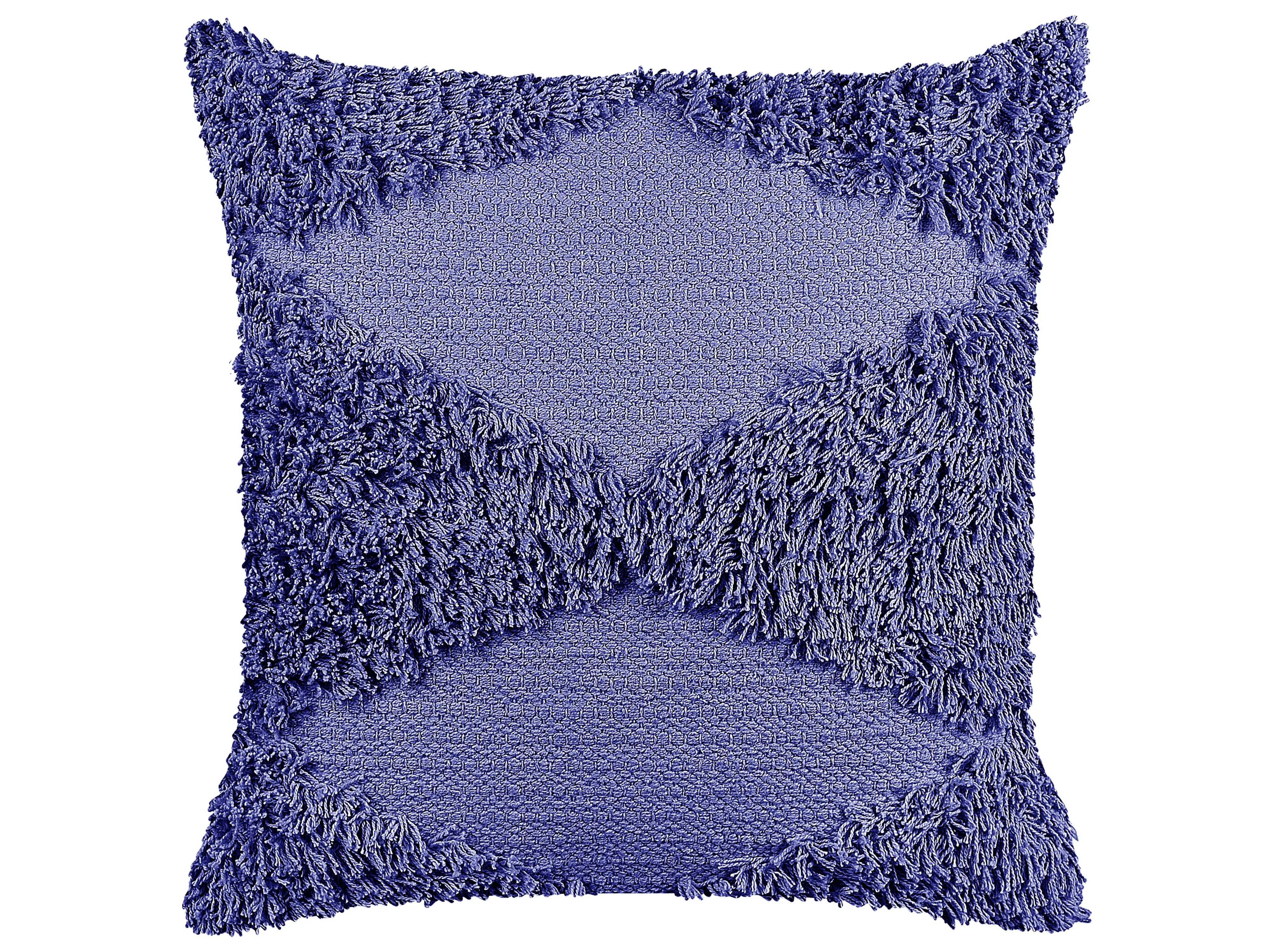 Set van 2 sierkussens RHOEO Katoen 45 x 45 cm Paars