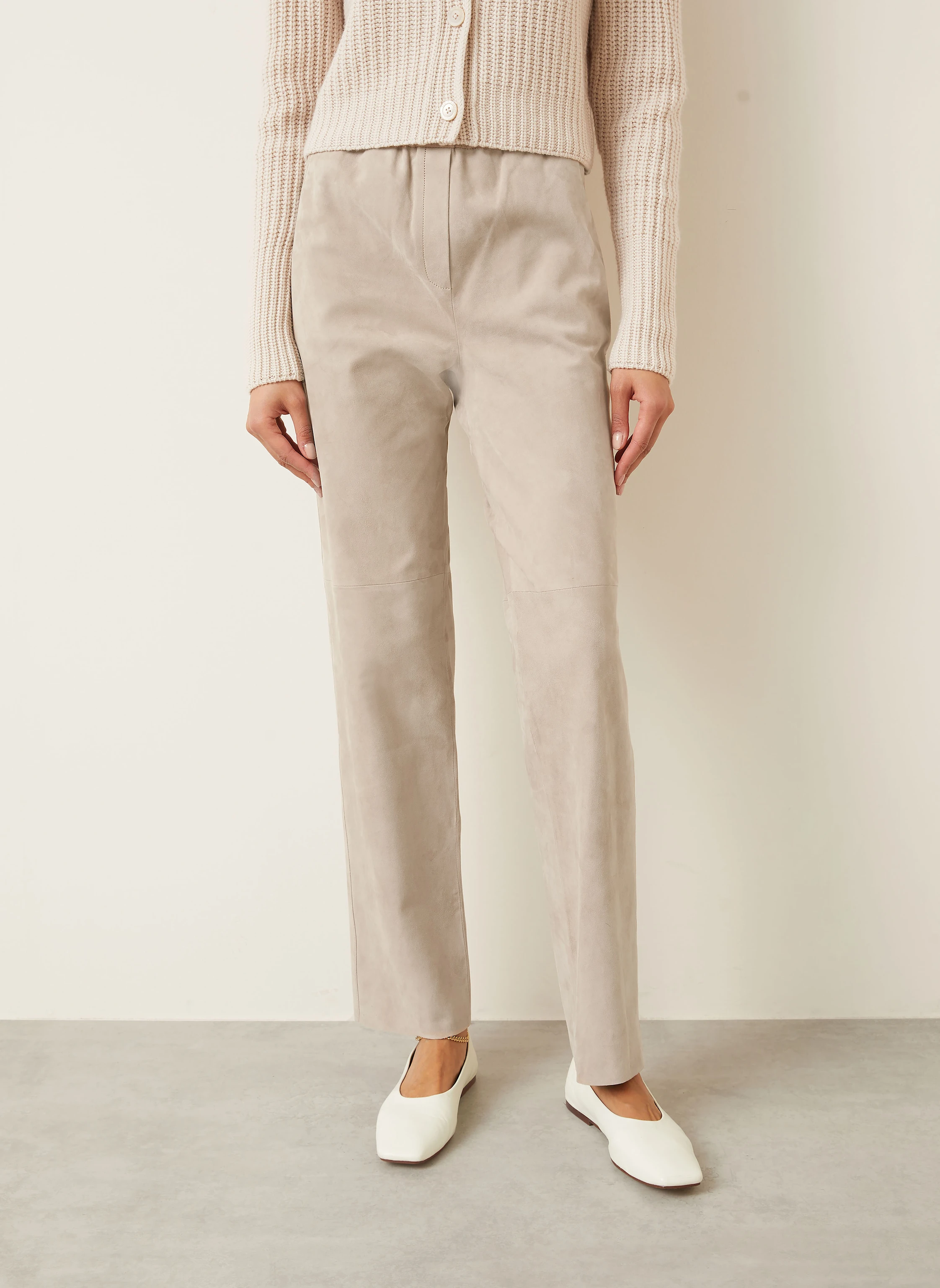 IRIS von ARNIM Lederhose SIAH
