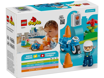 LEGO Blauwe politiemotor (10471)
