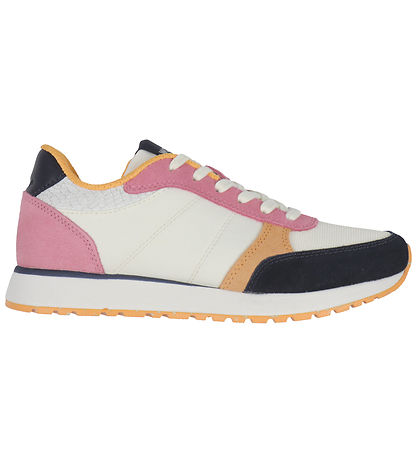 Woden Schuhe - Ronja - Navy/Papaya