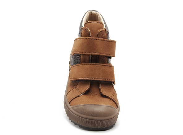 Bopy boots bottine enfant vinyl garcon marron