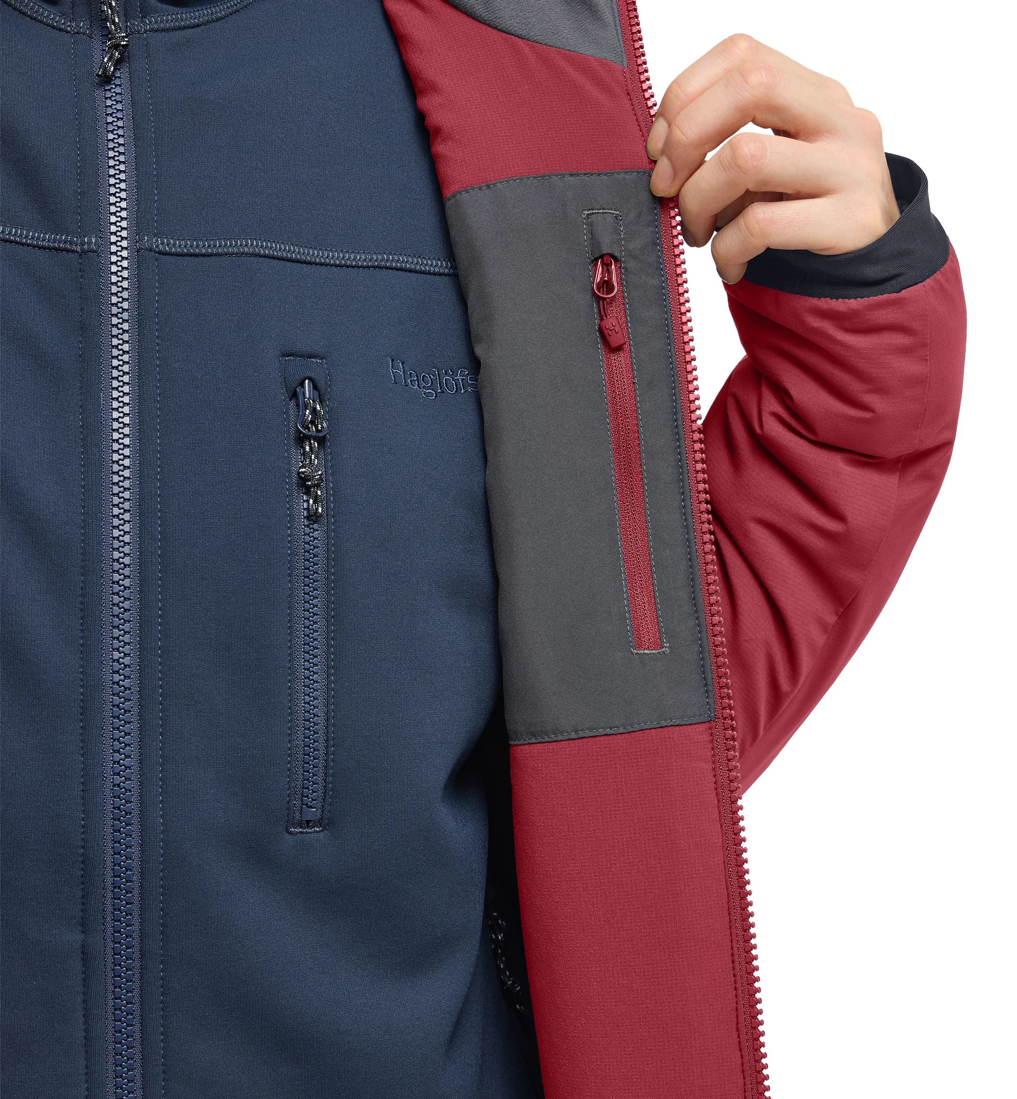 Haglöfs Women's Mimic Alert Hood Carmine Red