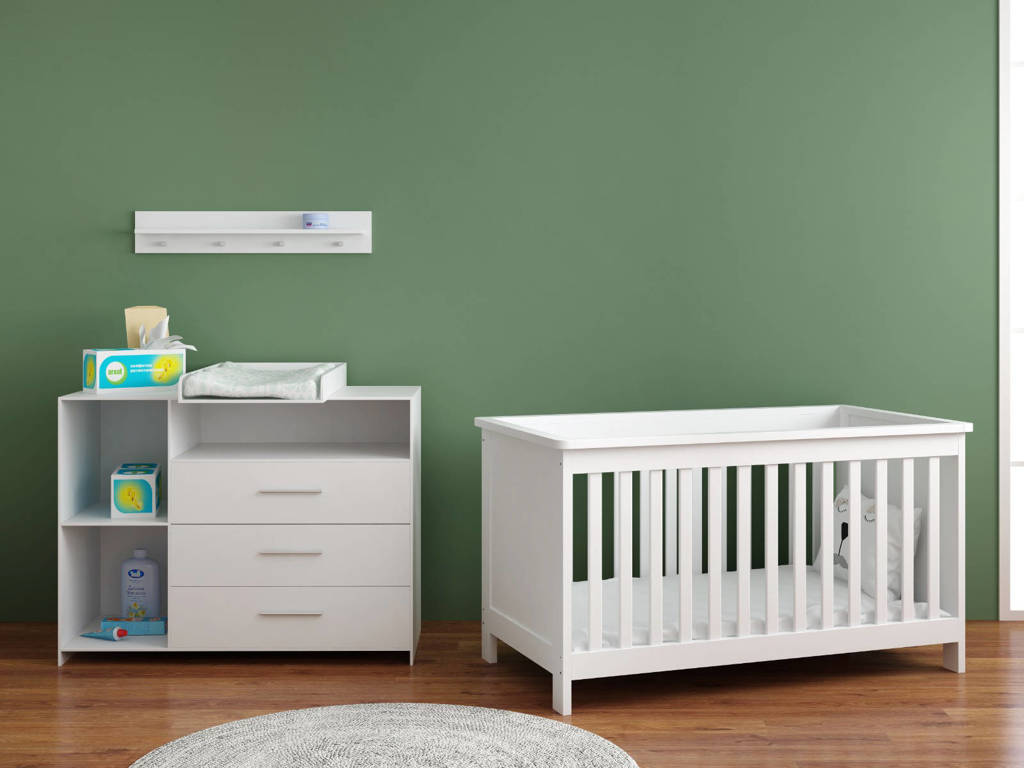 meegroei babykamer Jim Wit (2-delig)