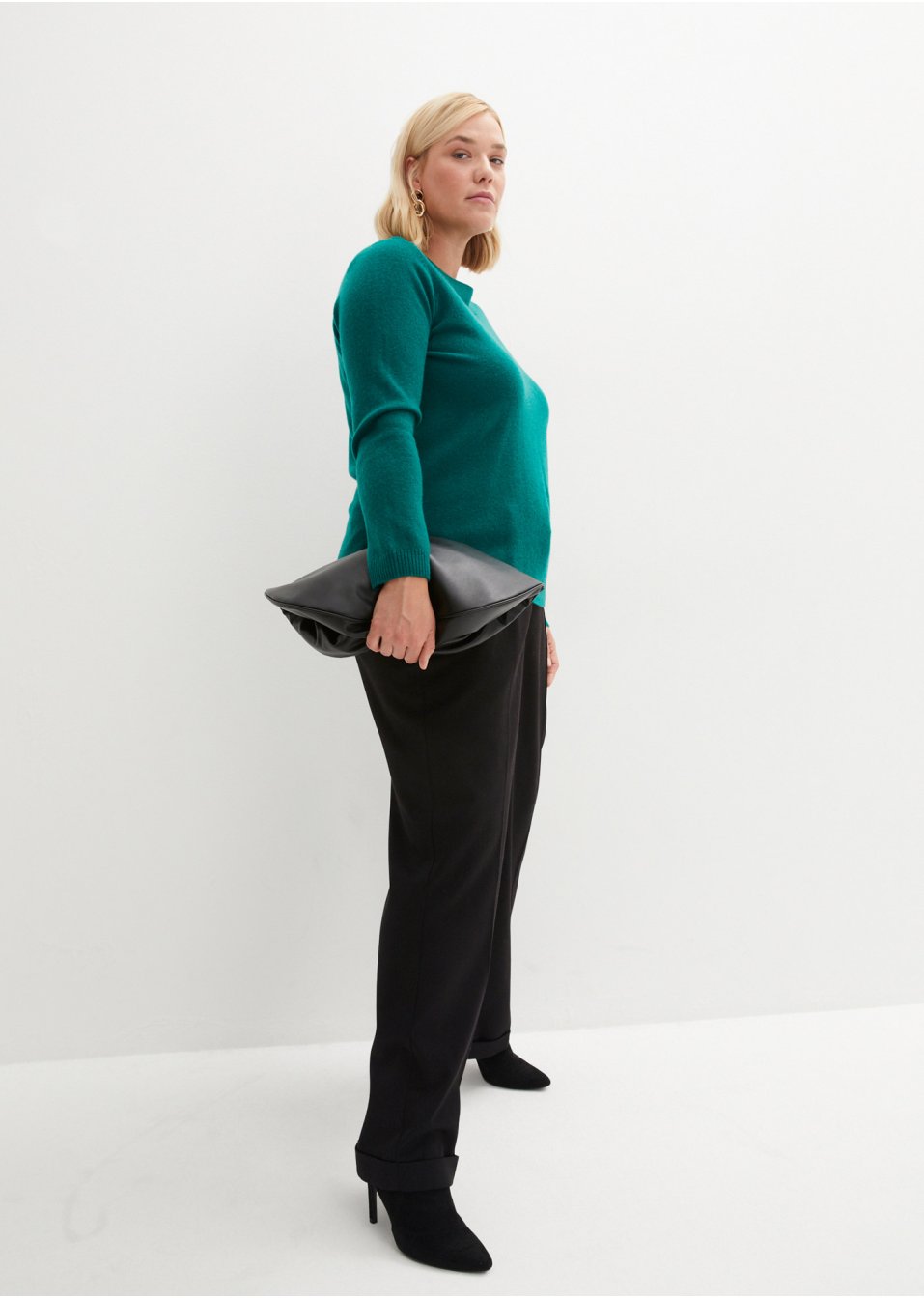 Pull en laine avec teneur en Good Cashmere Standard®