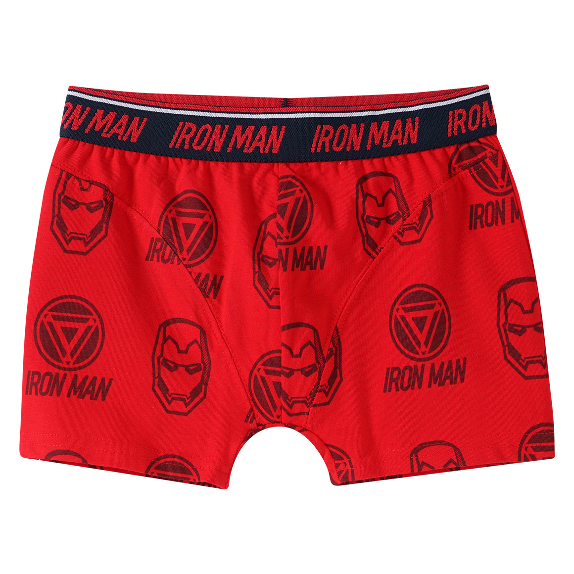 Topolino 2 MARVEL Boxer mit Hulk und Iron Man rot / grün