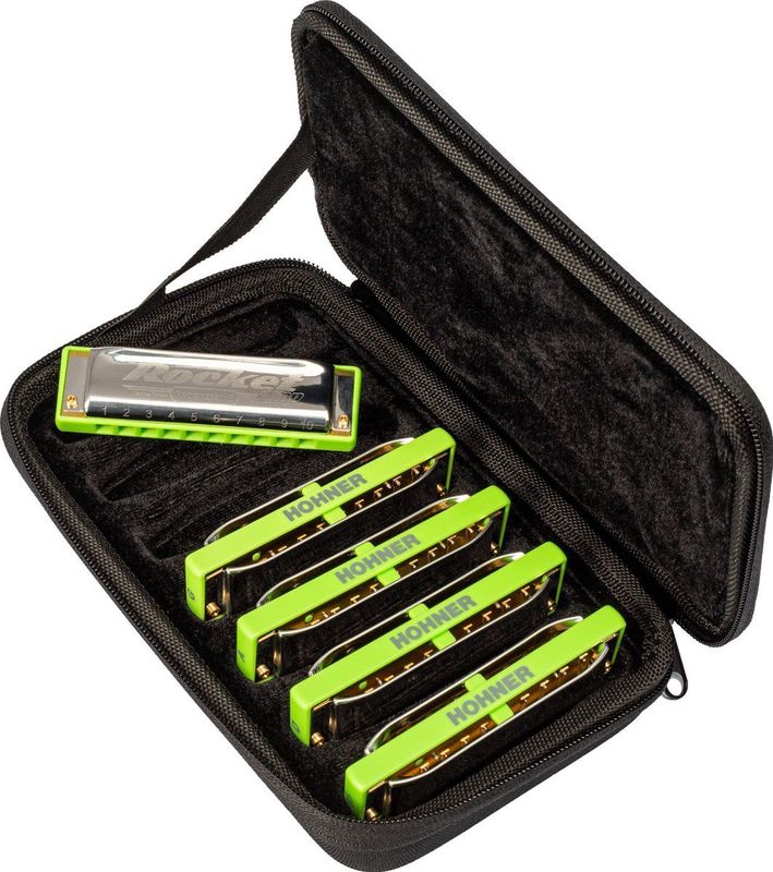 Mondharmonica - Diatonisch - Messing - Pack van 5 - 0,9 mm