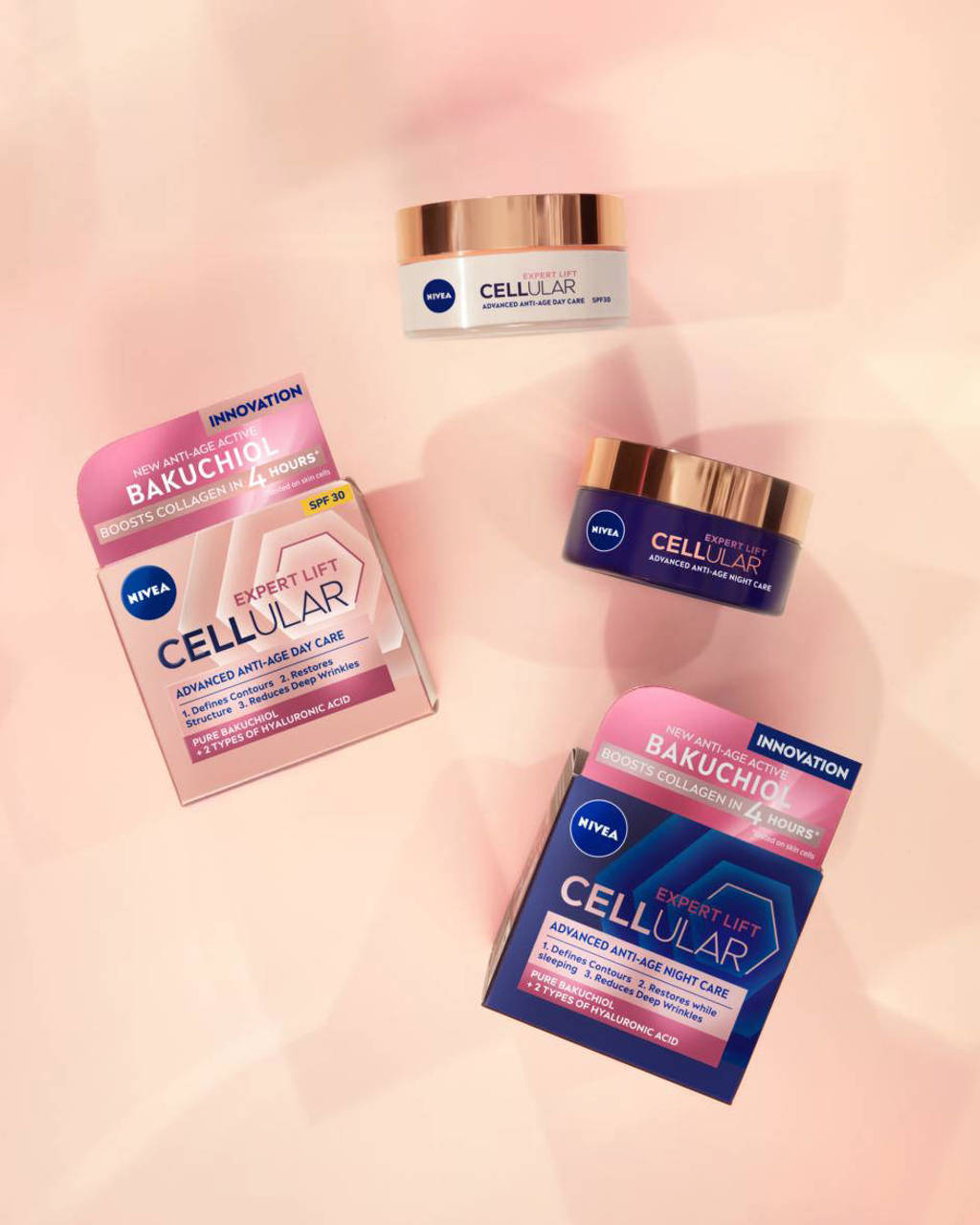 Zachte crème die fijn voeltHyaluron filler +elasticity dagcrème SPF 30 - 50 ml