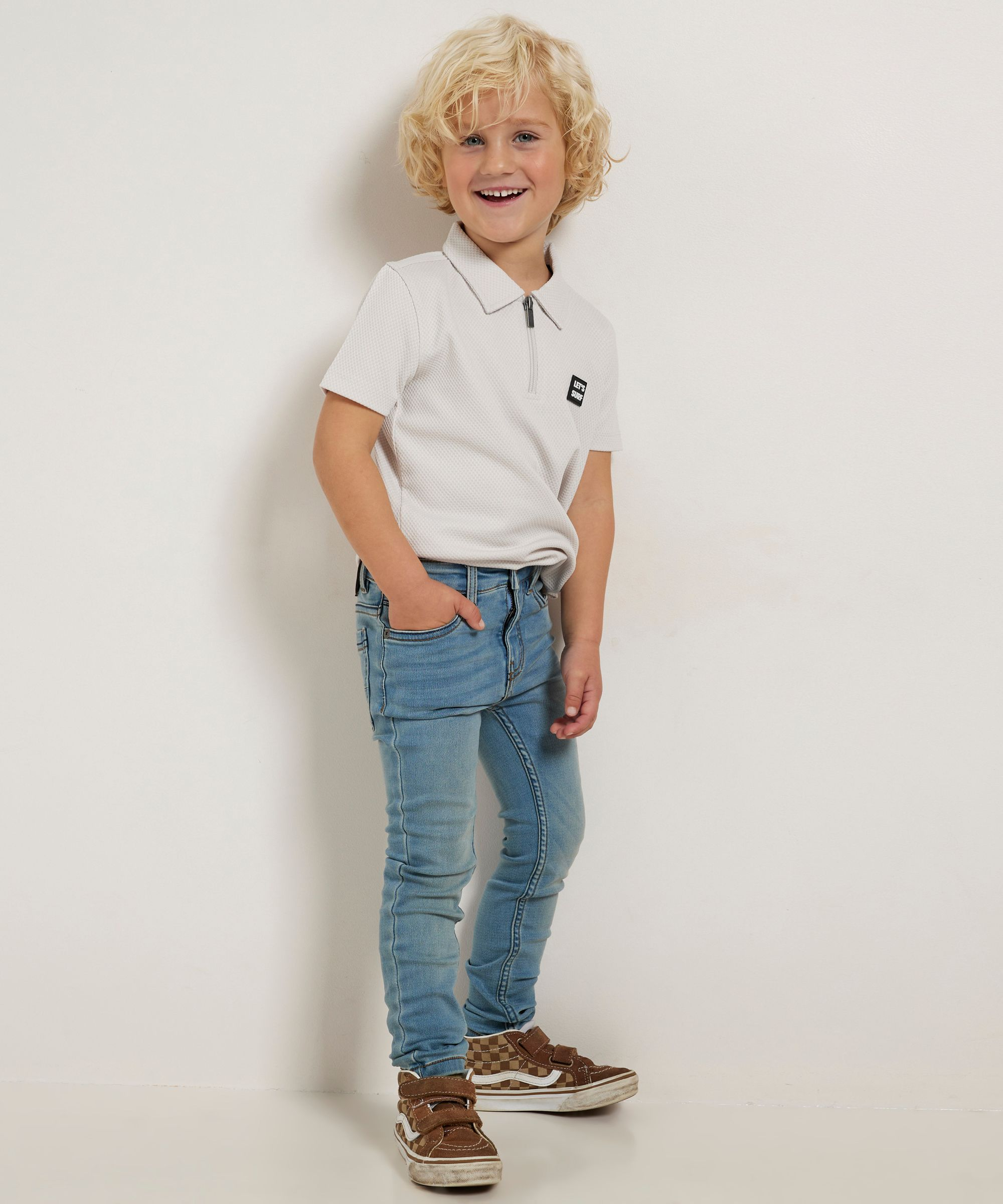 super skinny fit jogg jeans - licht