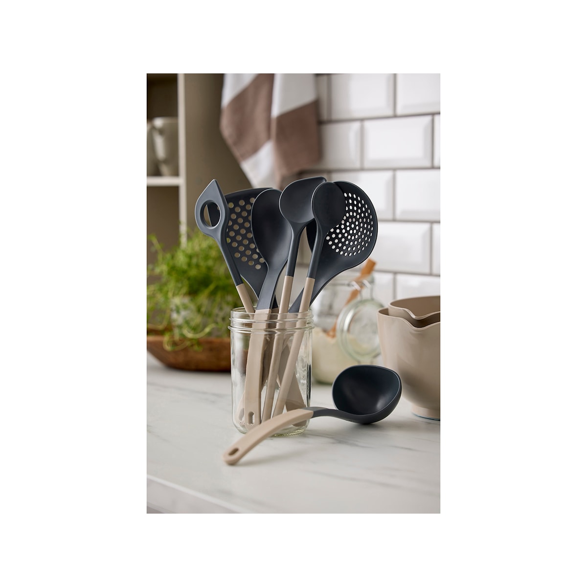 Rosti NEW Optima Soup ladle 30 x 9.5 x 7 cm Humus