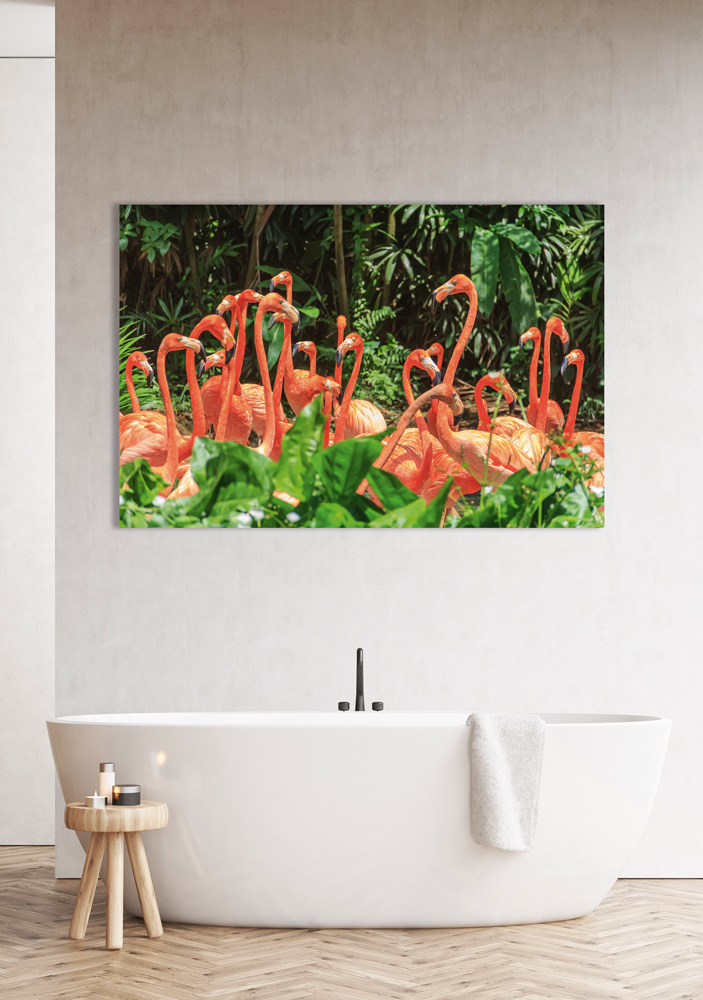 Akustikbild FLAMINGO 80x120cm, 7kg