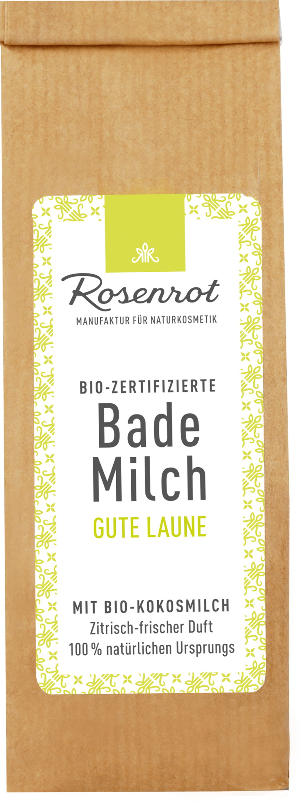 Rosenrot  Bademilch Gute Laune, 150 g