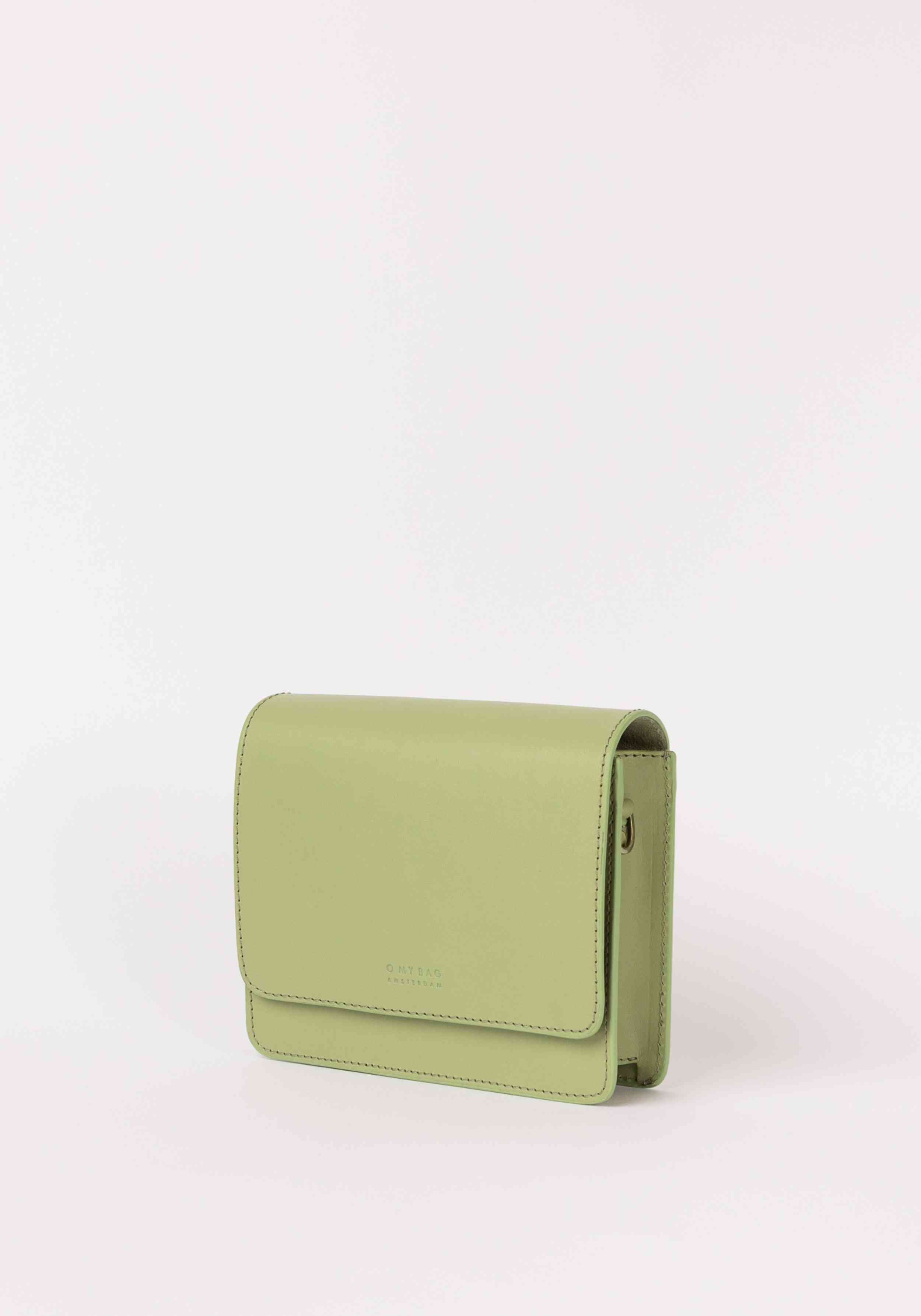 O My Bag Handtasche Audrey Mini Tea Green Classic Leather