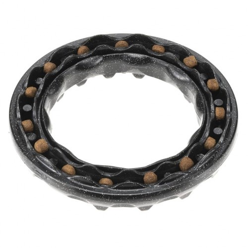Anel de brinquedo Ferplast Smile preto para cães