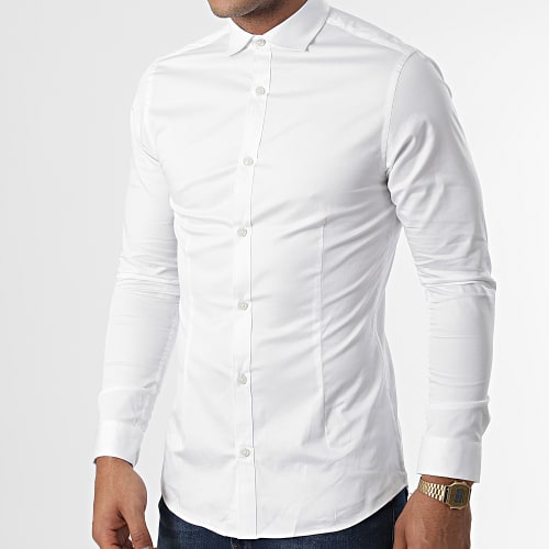 Chemise Manches Longues Parma Blanc