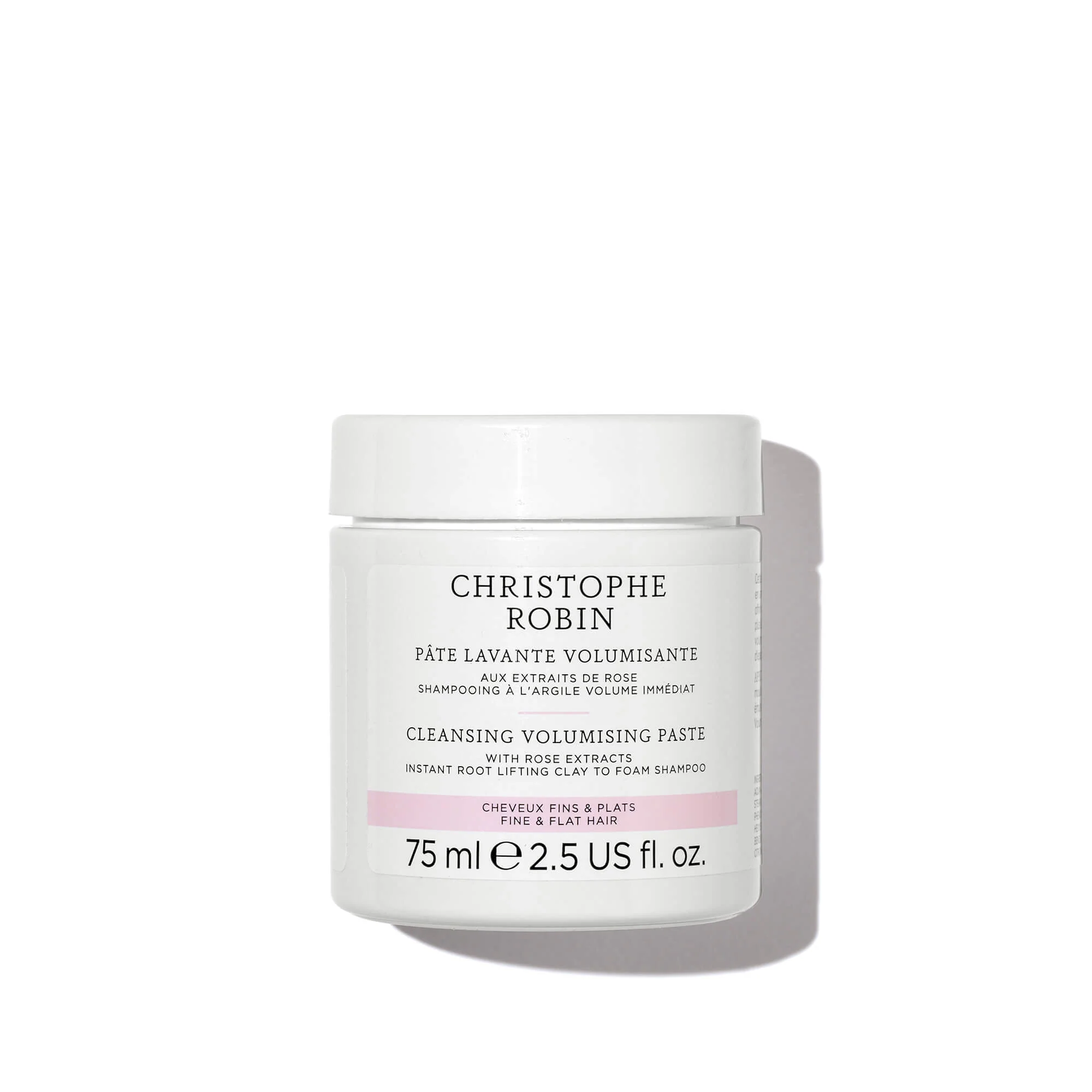Christophe Robin Pâte Lavante Volumisante aux Extraits de Rose