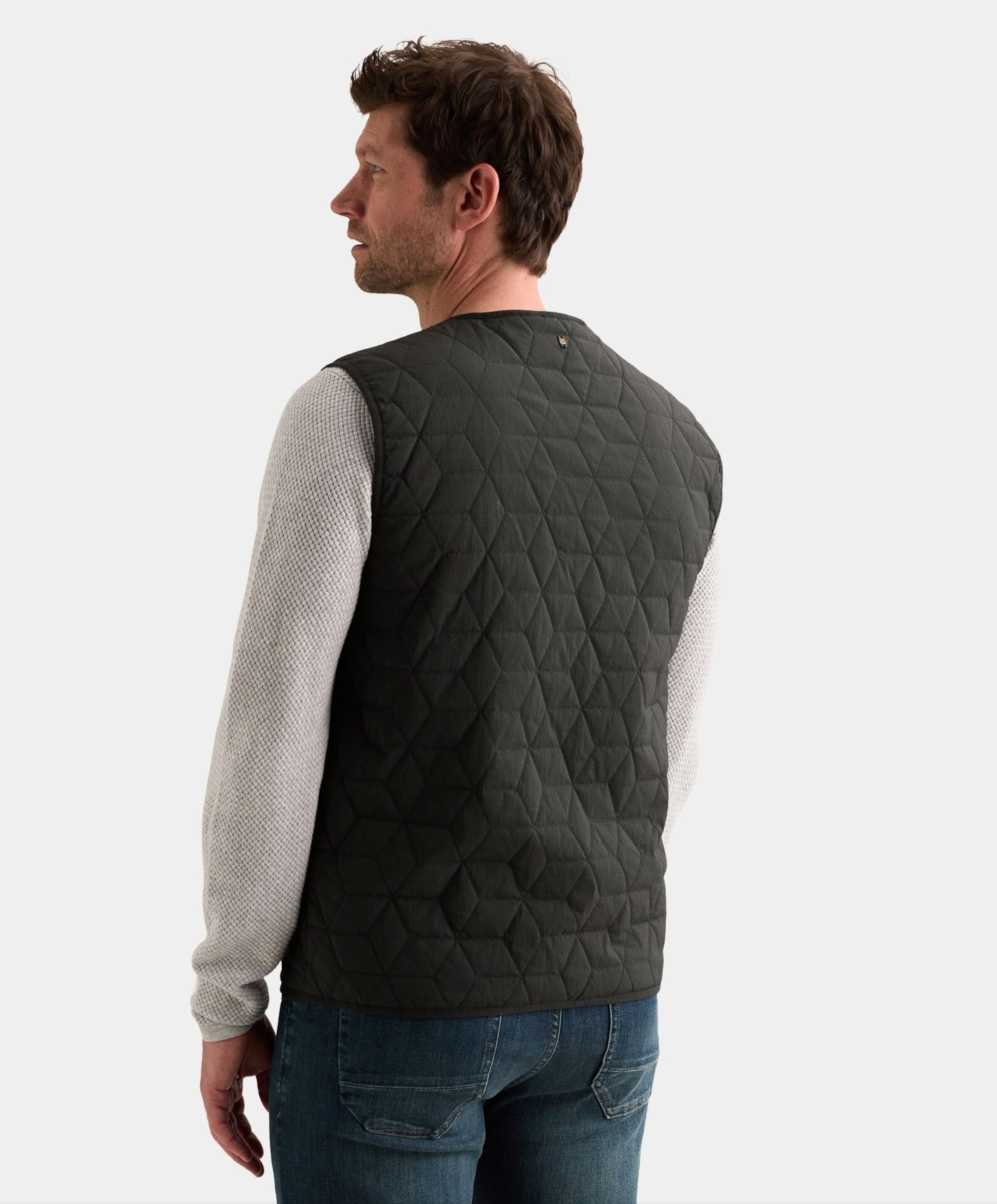 PME Legend Heren bodywarmer blauw