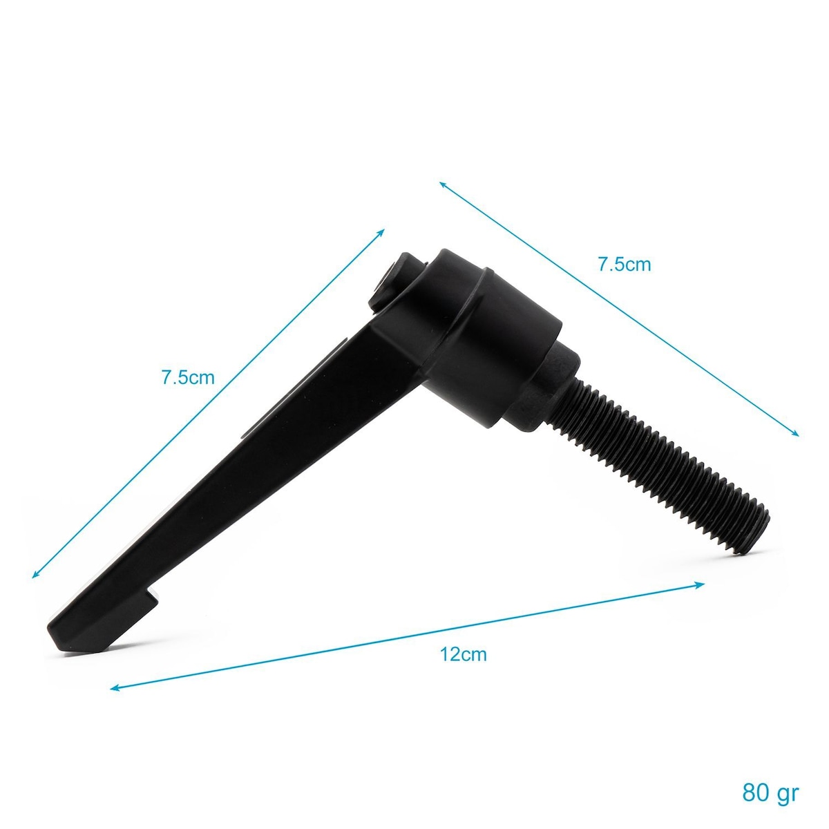 Klemmespak/Klemutter Klemmehåndtak Låsespak (M10x40mm)