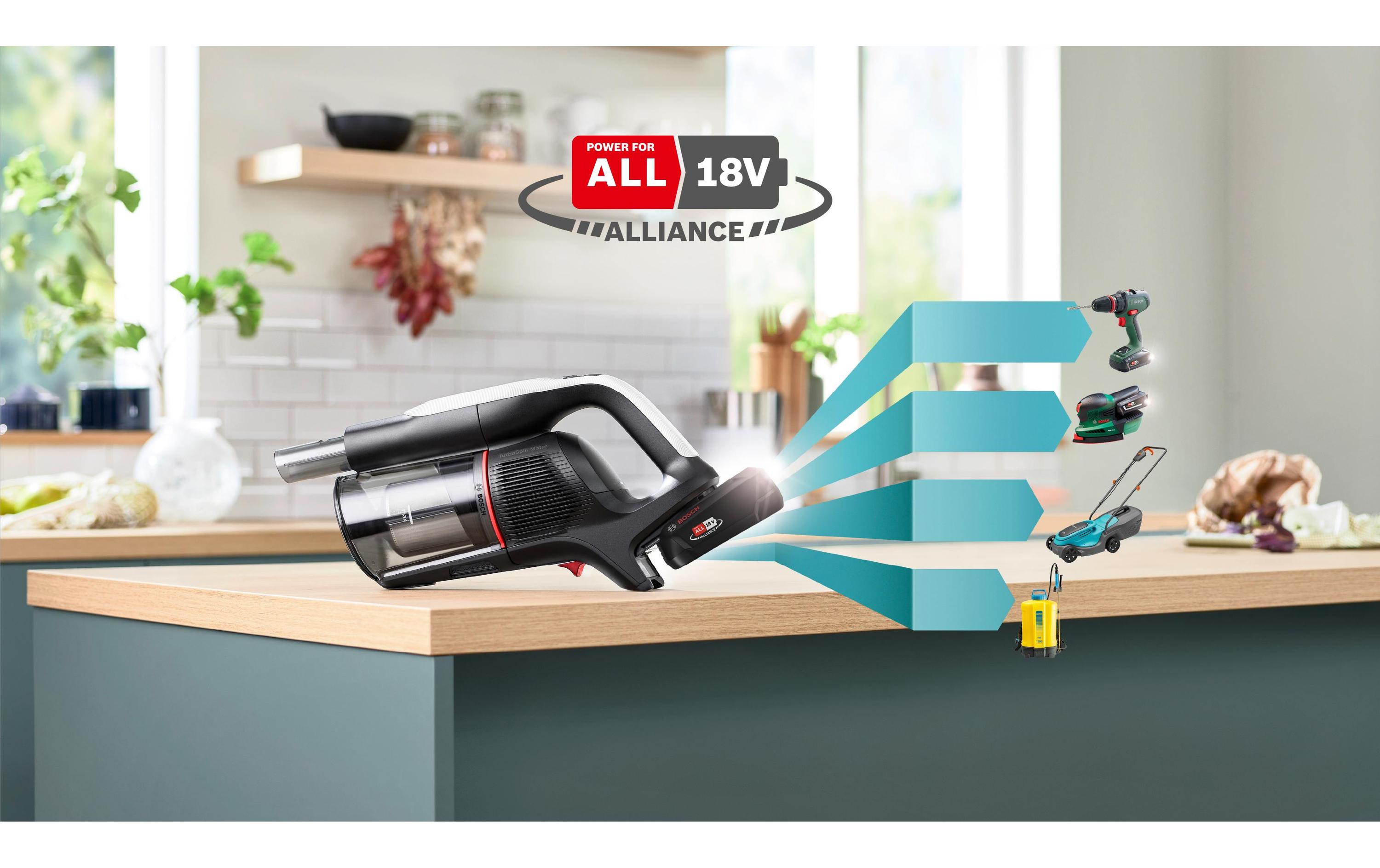 Akku-Hand- und Stielsauger Unlimited 9 BBS931WBA<br>Akku-Staubsauger