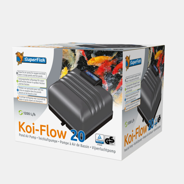 Superfish Koi Flow 20 | Luchtpomp voor vijver