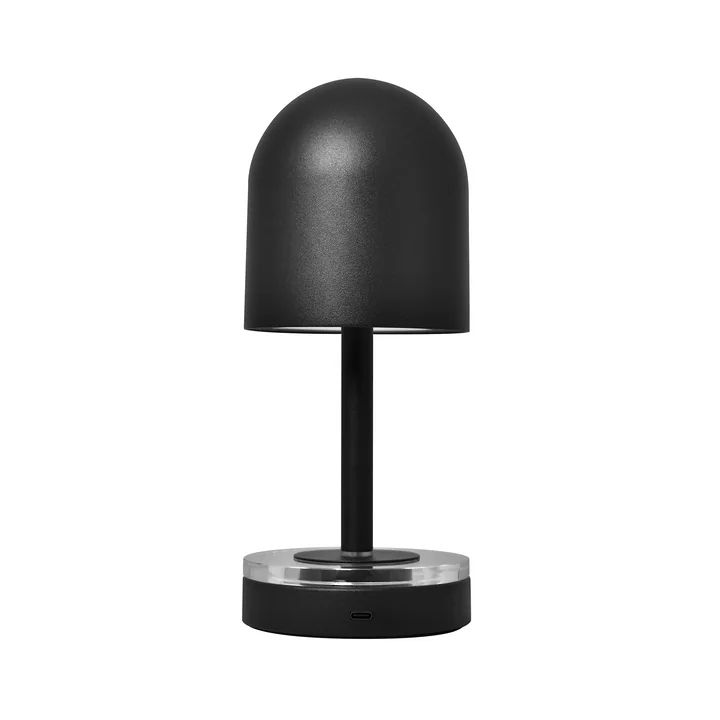 AYTM - Luceo Portable LED Akkuleuchte, Ø 9,9 x H 24 cm, schwarz