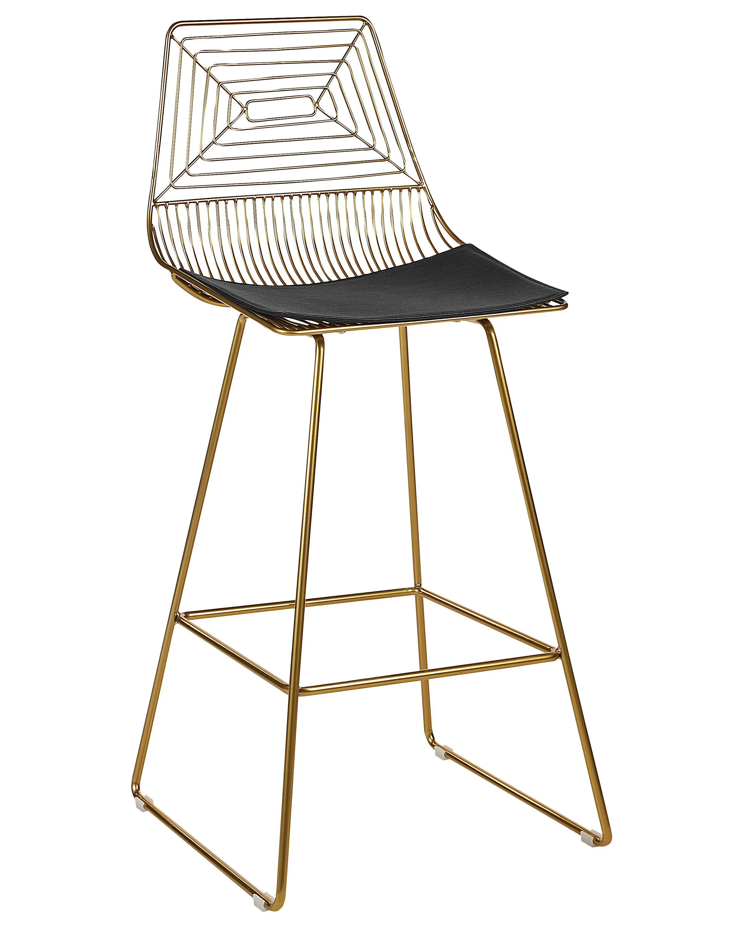 Set van 2 barstoelen BISBEE Metaal Goud