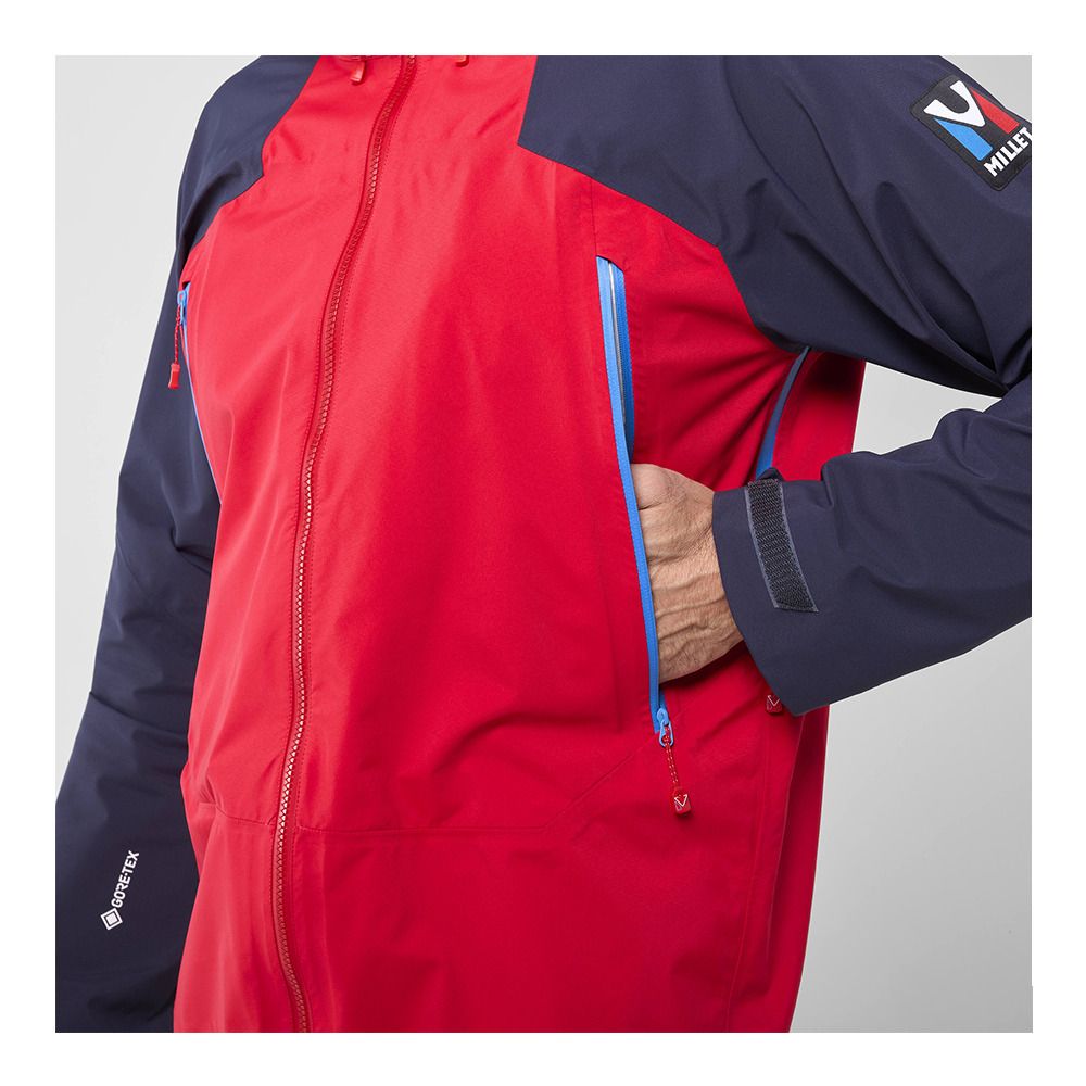 Millet TRILOGY LIGHTNING GTX - Veste Homme rouge/saphir