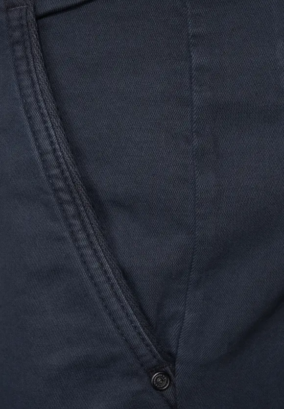 Regular Fit Chinohose - deep navy blue