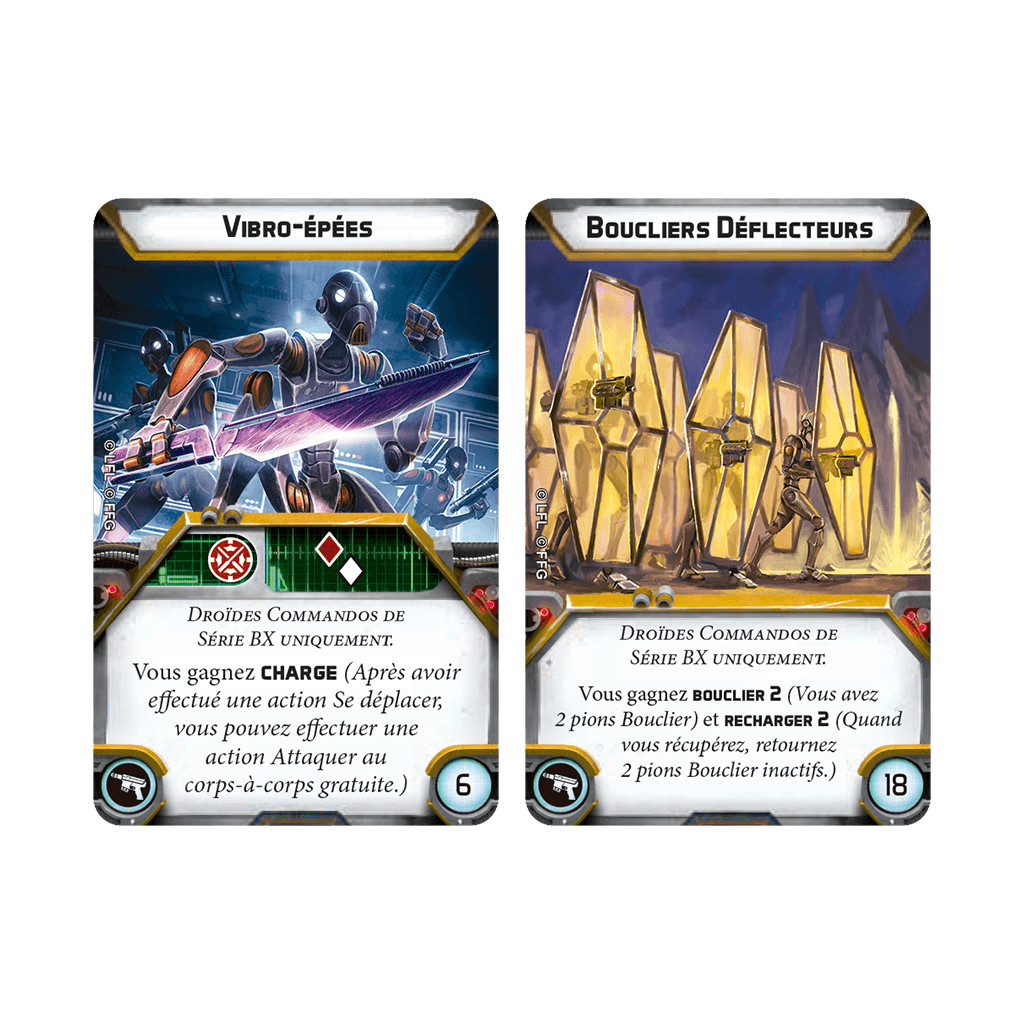 Star Wars : Légion - Droïdes Commandos de Série BX