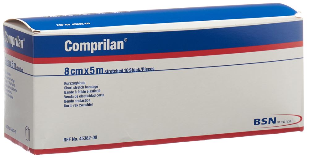 COMPRILAN Eco Kurzzugbinde<br>10 Stück, 8cmx5m