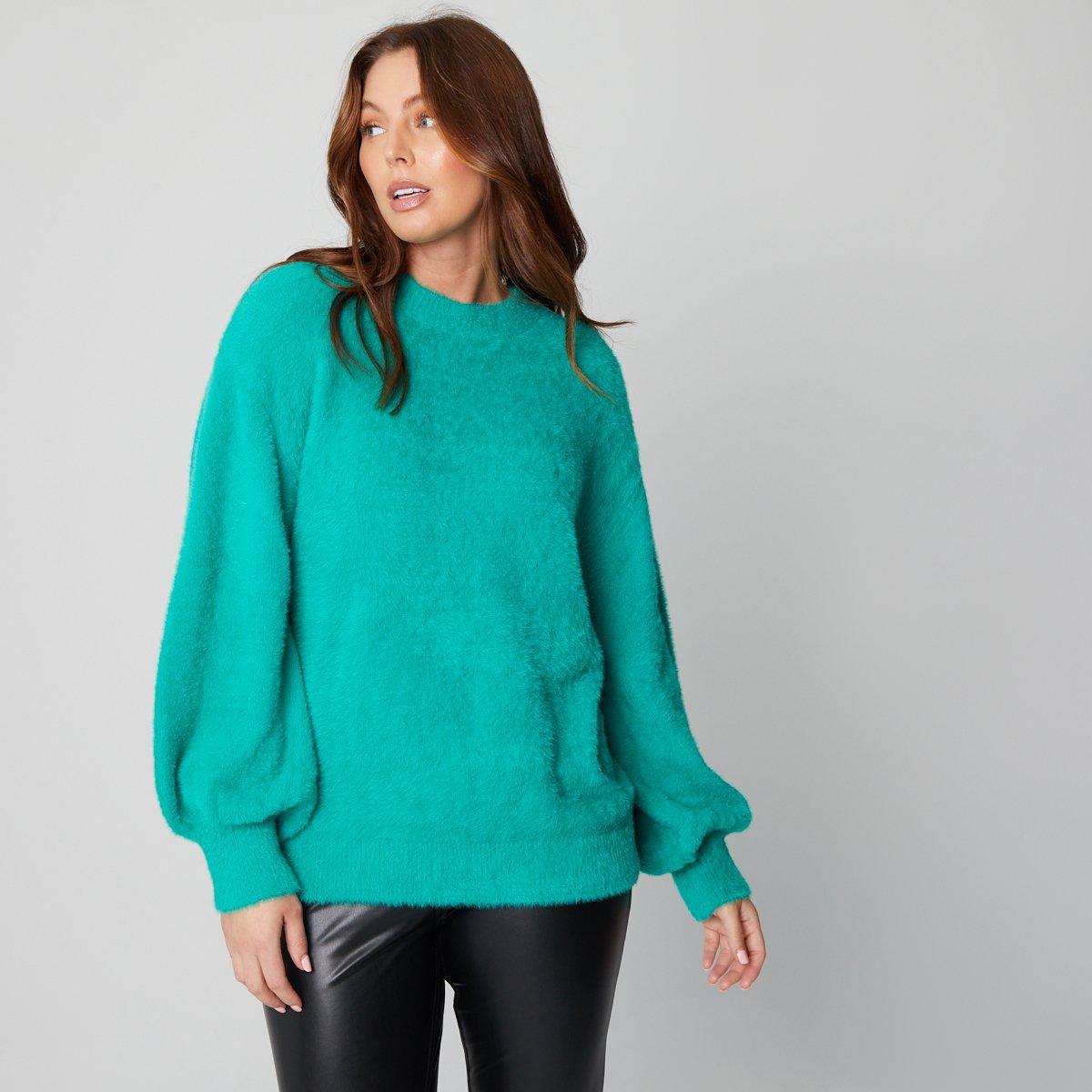 Be You Ladies Premium Fluffy Knit Jumper