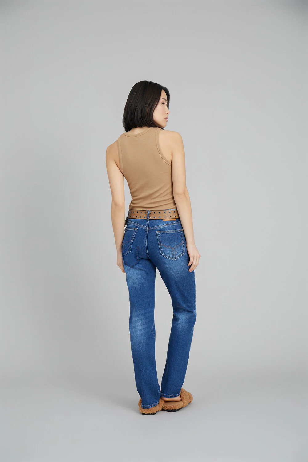 MUNTHE  Peach top - Camel