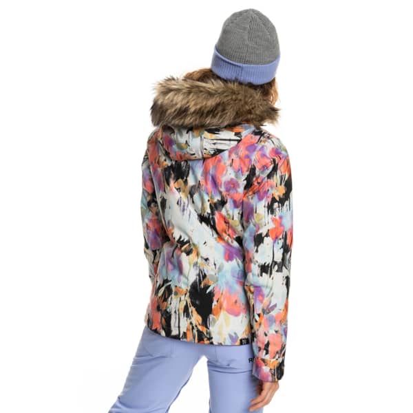 Veste de ski ROXY JET SKI JK TRUE BLACK TENDERNESS