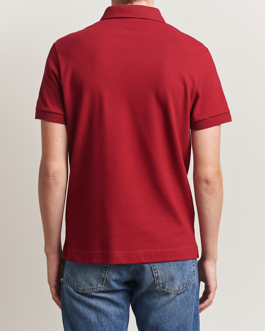 Lacoste Paris Polo Piké Bordeaux
