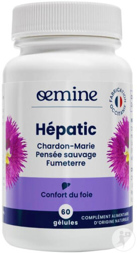 Oemine Hepatic Confort Du Foie 60 Gélules