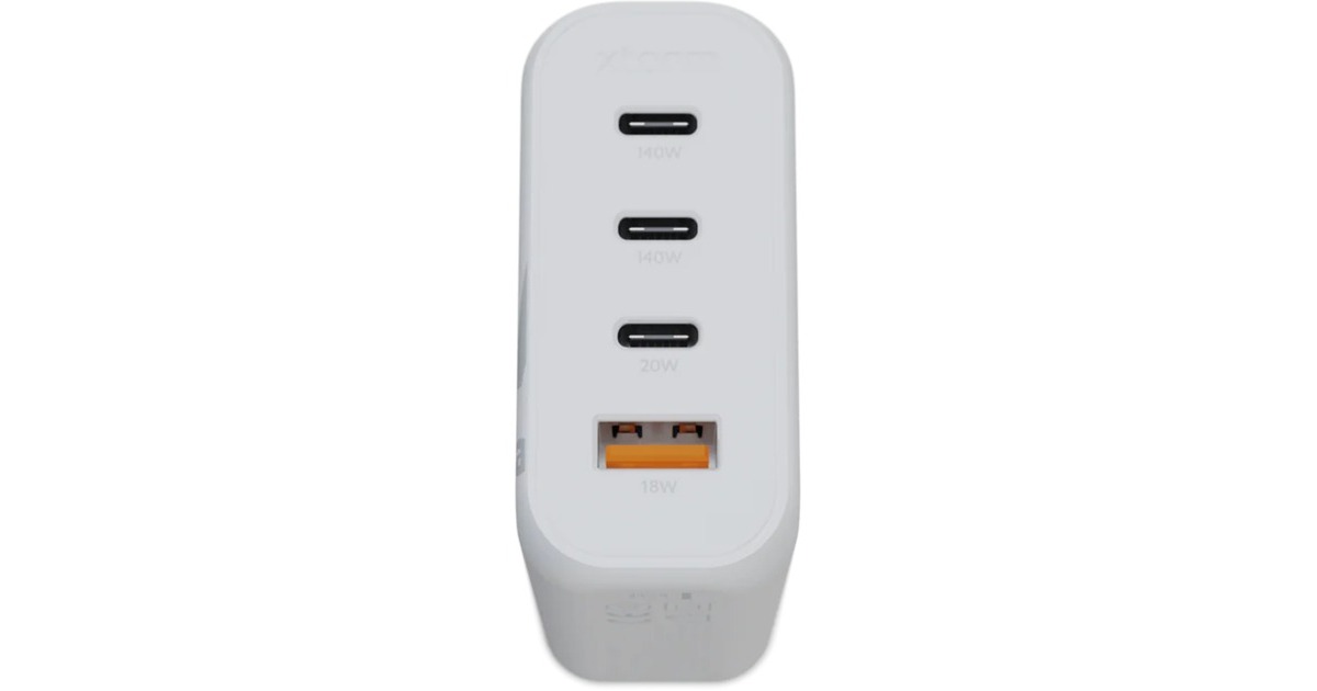 XtormGaN² Ultra wandoplader 140 Watt  (Wit)