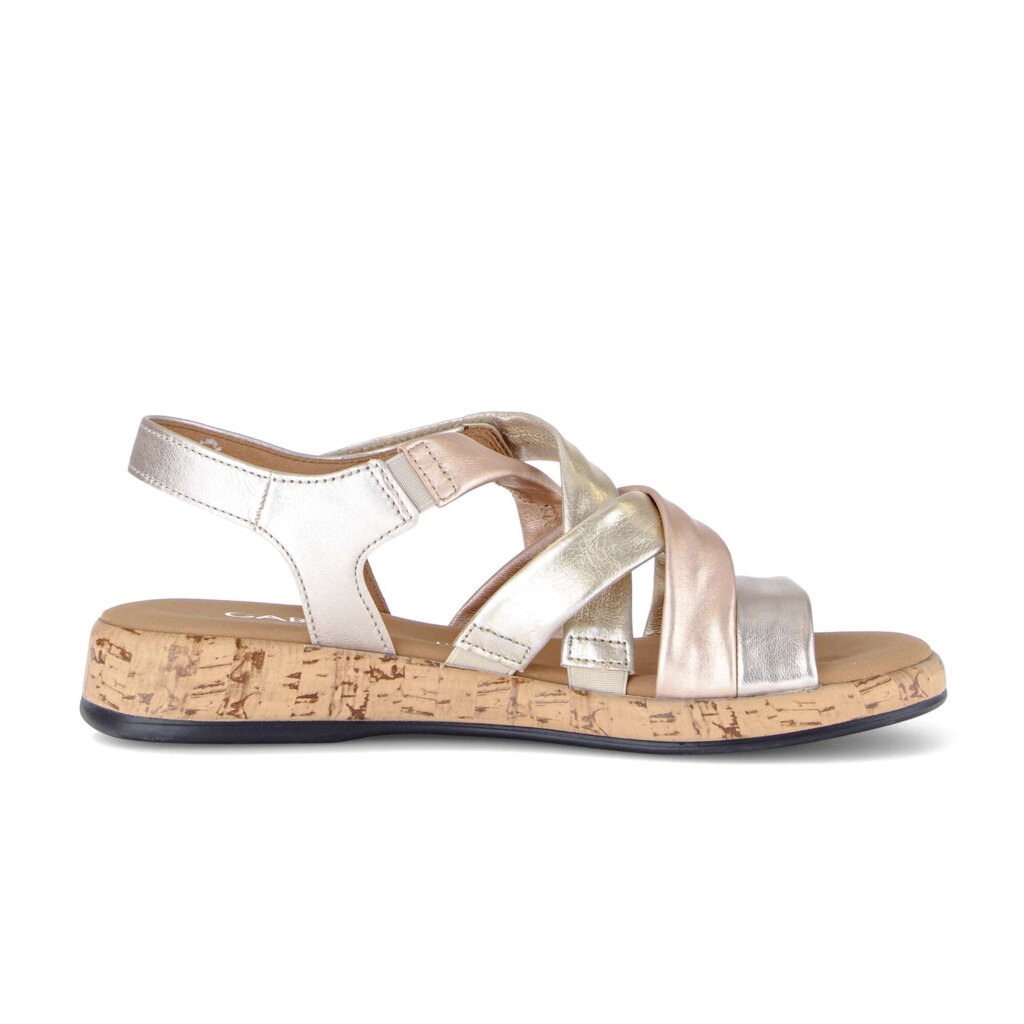 Sandal met riempjes multicolour