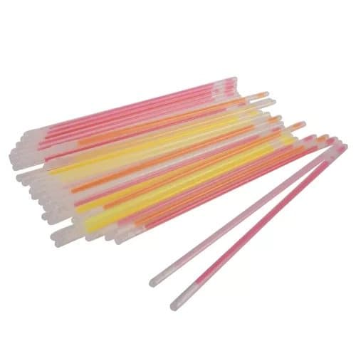 Neon Glowstick Selvlysende Lightsticks Armbånd 100stk