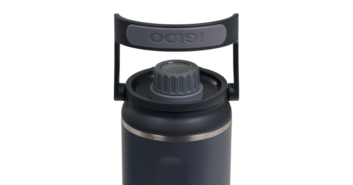 IglooTwist ‘n’ Chug Bottle 36 oz, 1,06 liter drinkfles  (Carbon)