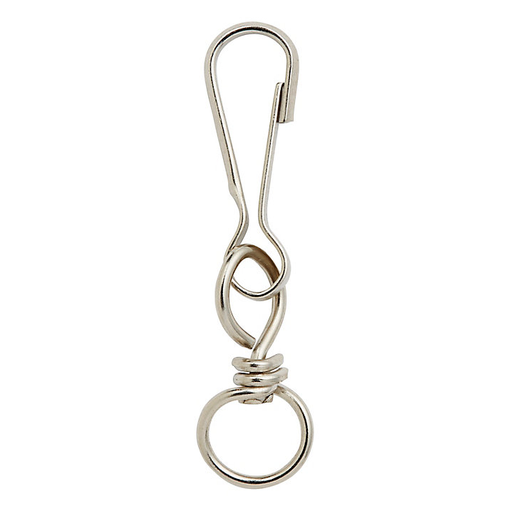 2 porte-mousquetons simple Diall 4 cm