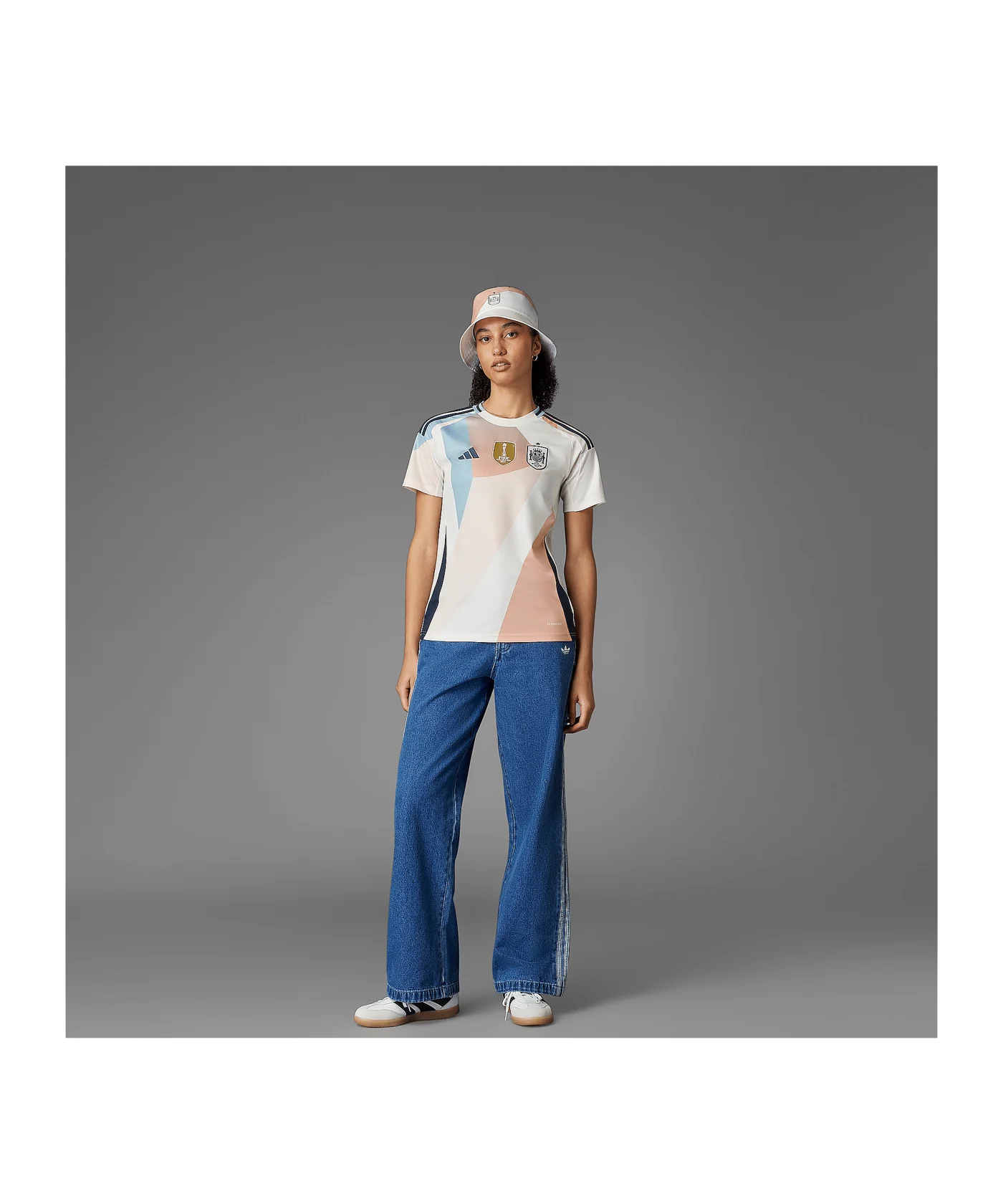 adidas Spain Trikot Damen Weiß