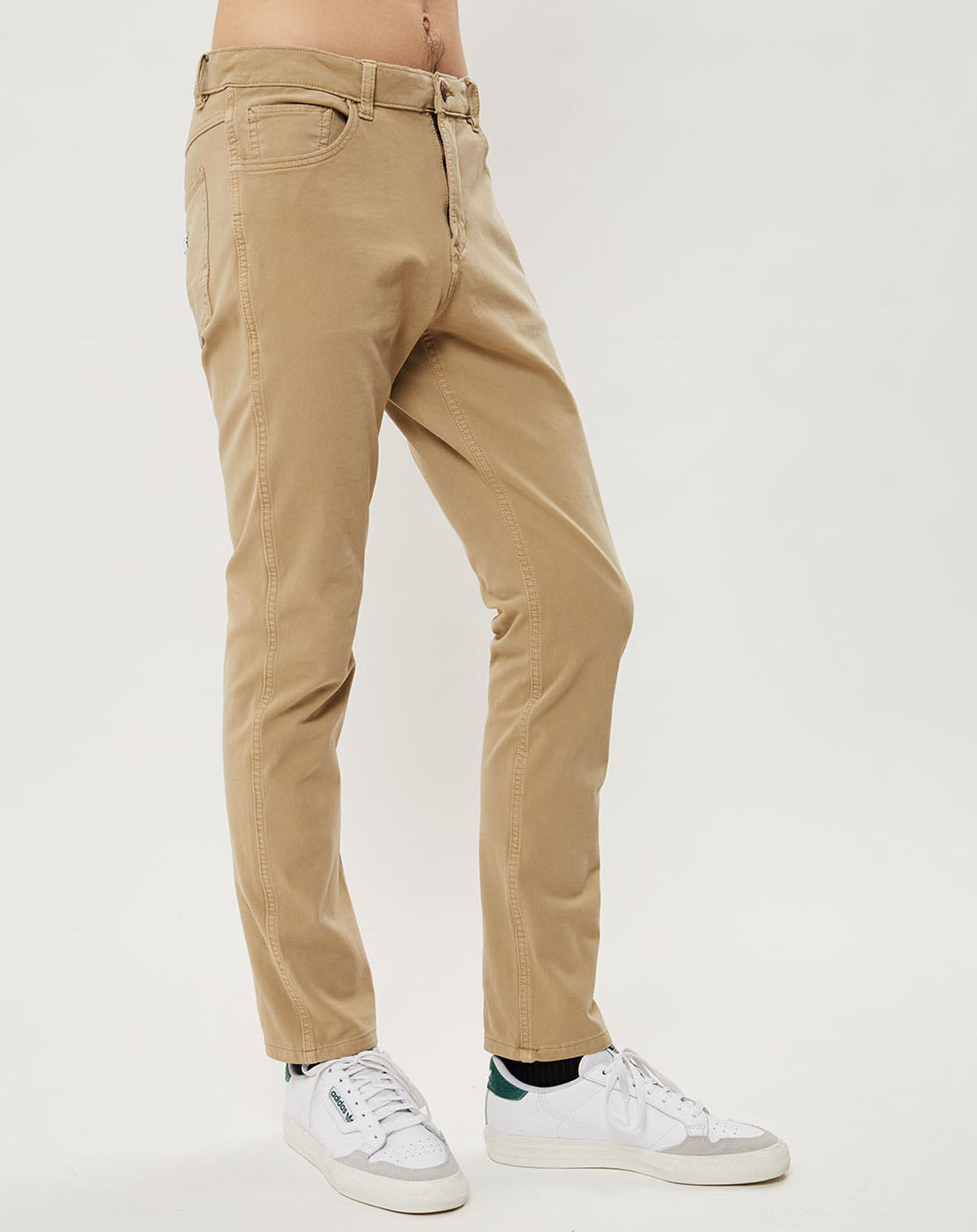 Quiksilver Pantalon Straight Stretch Krandy beige