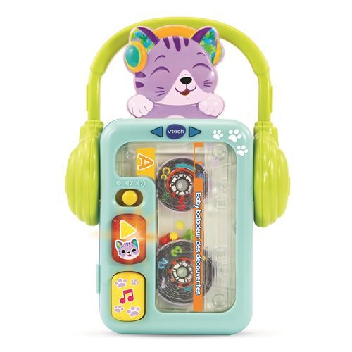 Jeu éducatif musical Vtech Baby Baladeur des découvertes - Ecru