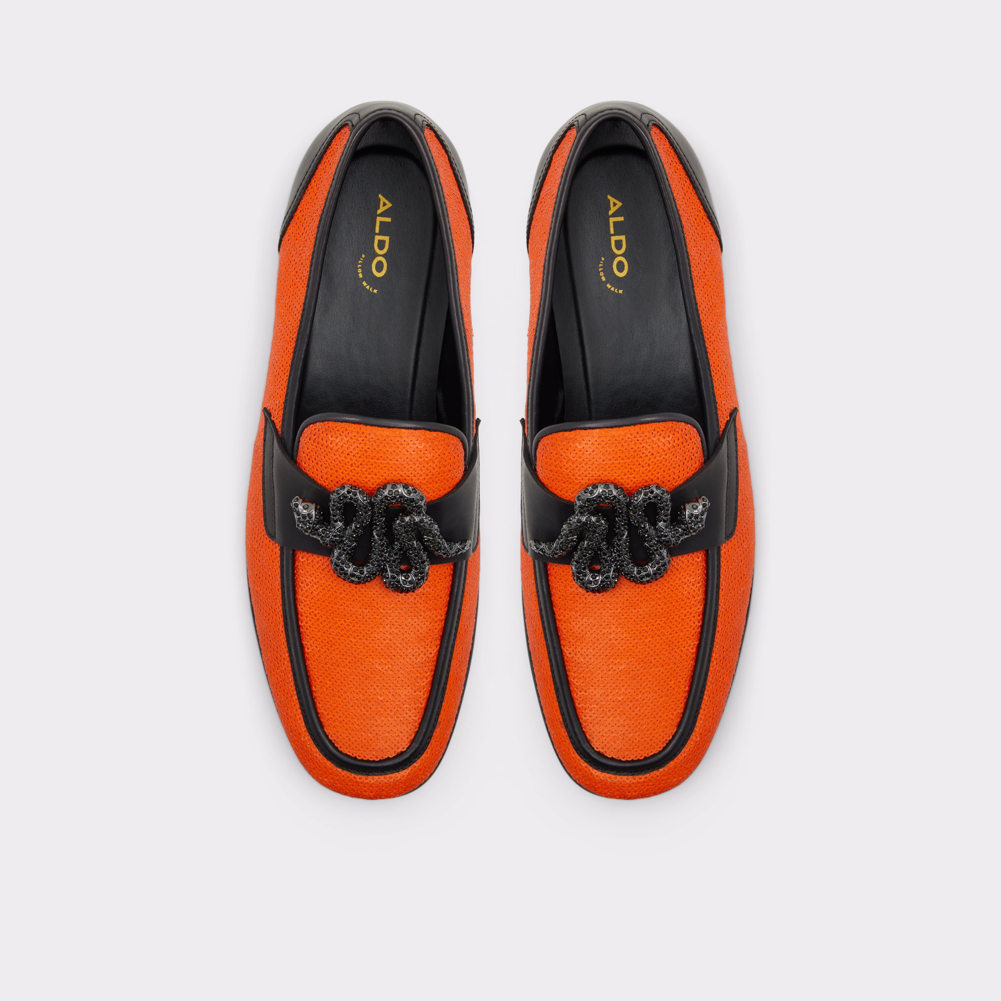 Massimo Orange Men Dress Shoes