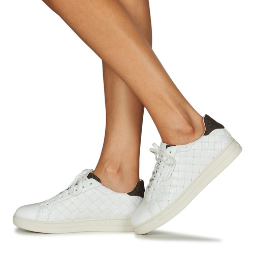 MICHAEL Michael Kors - KEATING LACE UP Blanco / Marrón