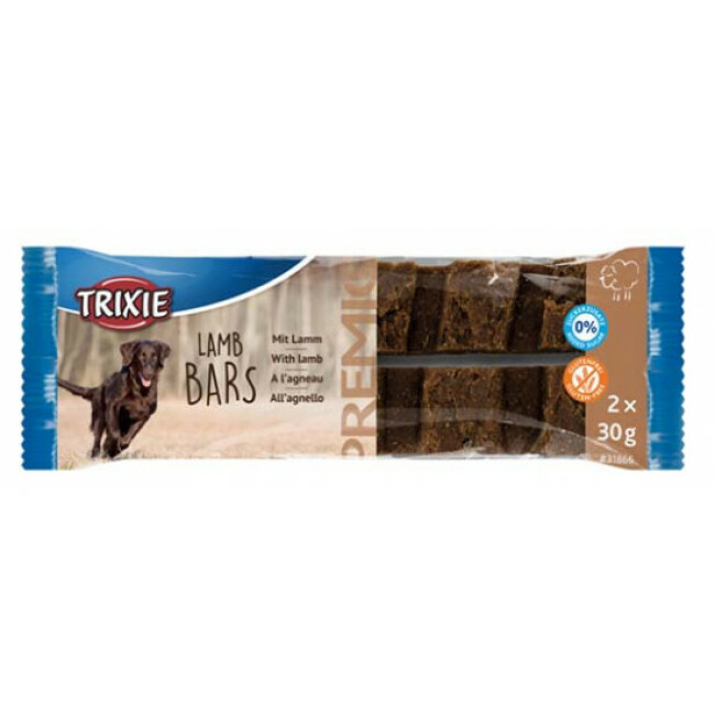 Friandises pour chien barres à l'agneau