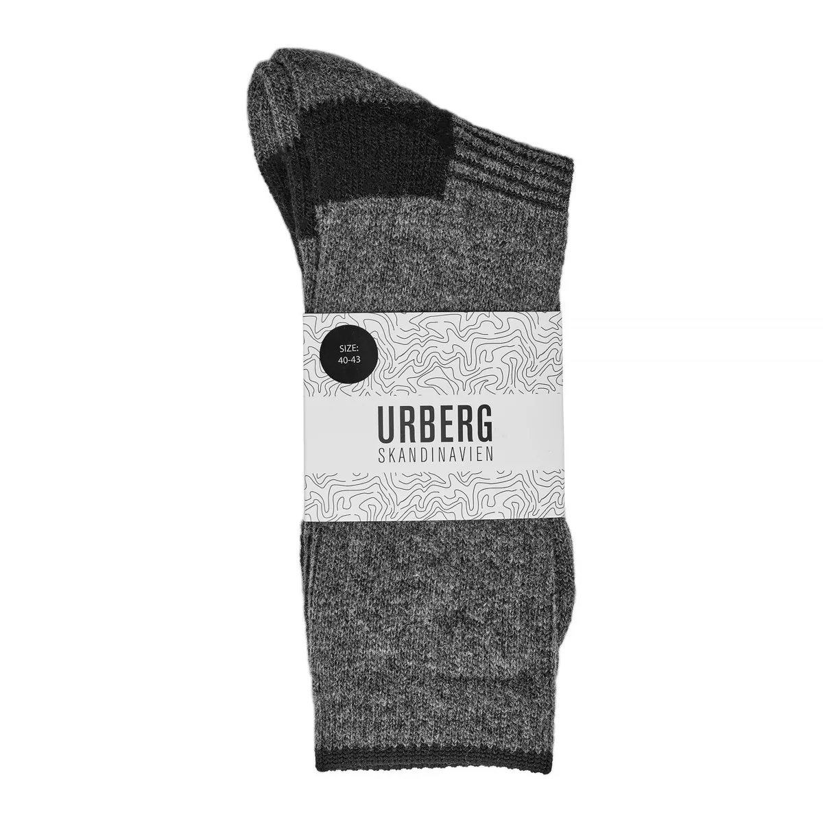 Urberg Trekking Merino Wool Dark Grey Melange