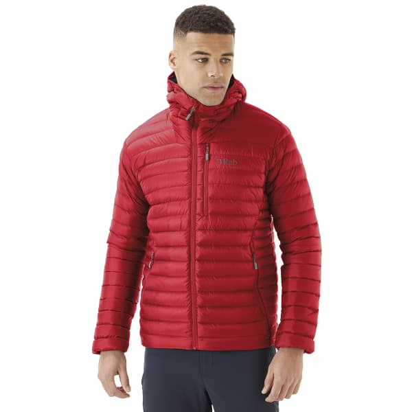 Doudoune randonnée RAB MICROLIGHT ALPINE JKT ASCENT RED