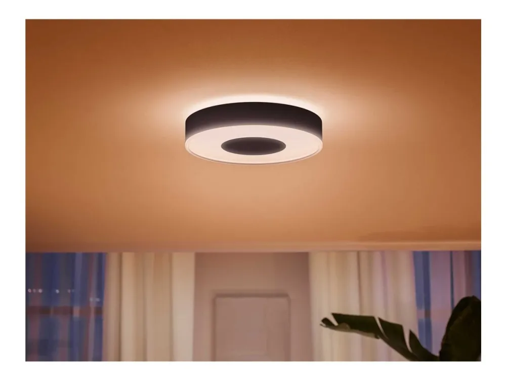 Philips Hue White and Color Ambiance Infuse M - Loftslampe - LED - 33.5 W - klasse G - 2000-6500 K - sort