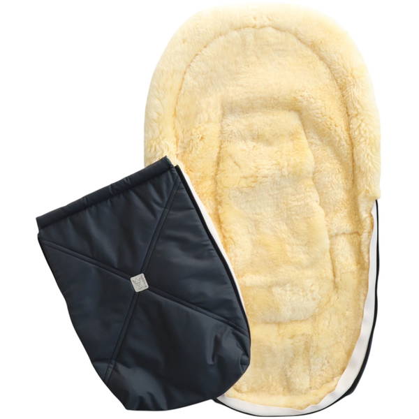 KaiserKaiser   EMMY Lammfell Babyschalen Fusssack anthracite